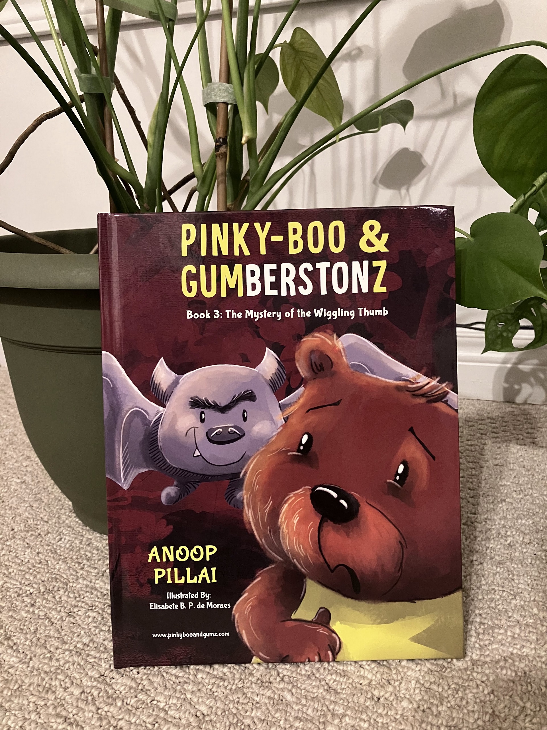 Read more about the article Another milestone! New Children’s Picture Book: Pinky-Boo and Gumberstonz series